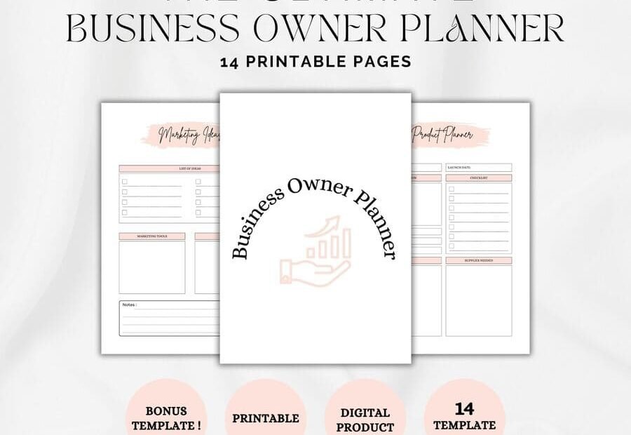 Business Owner Planner