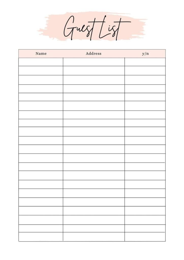 Event Planning Guide