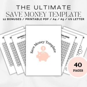 Printable Money Saving Challenge