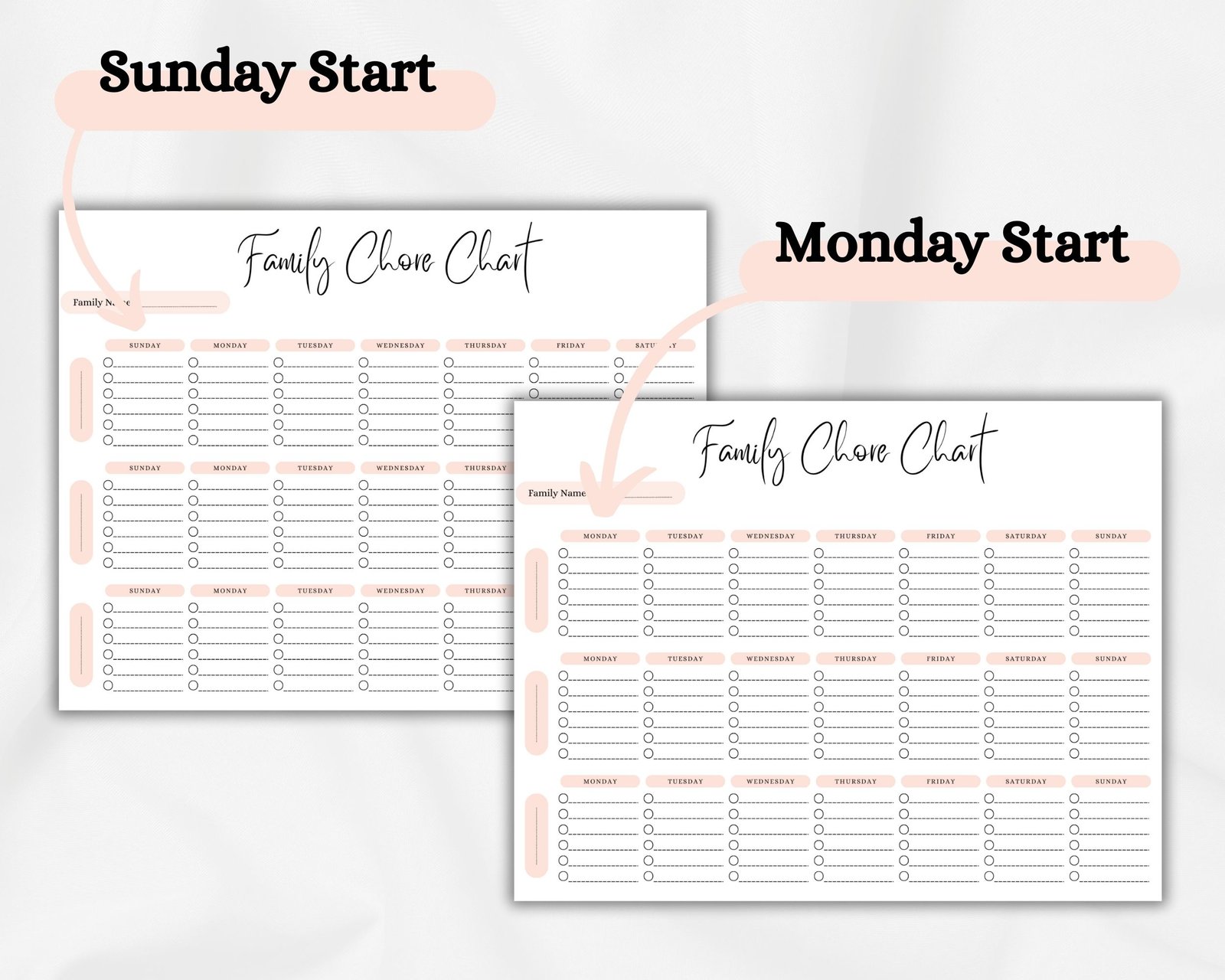 Family Chore Chart