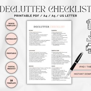 Declutter Checklist