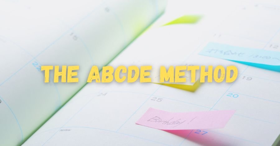 the ABCDE Method