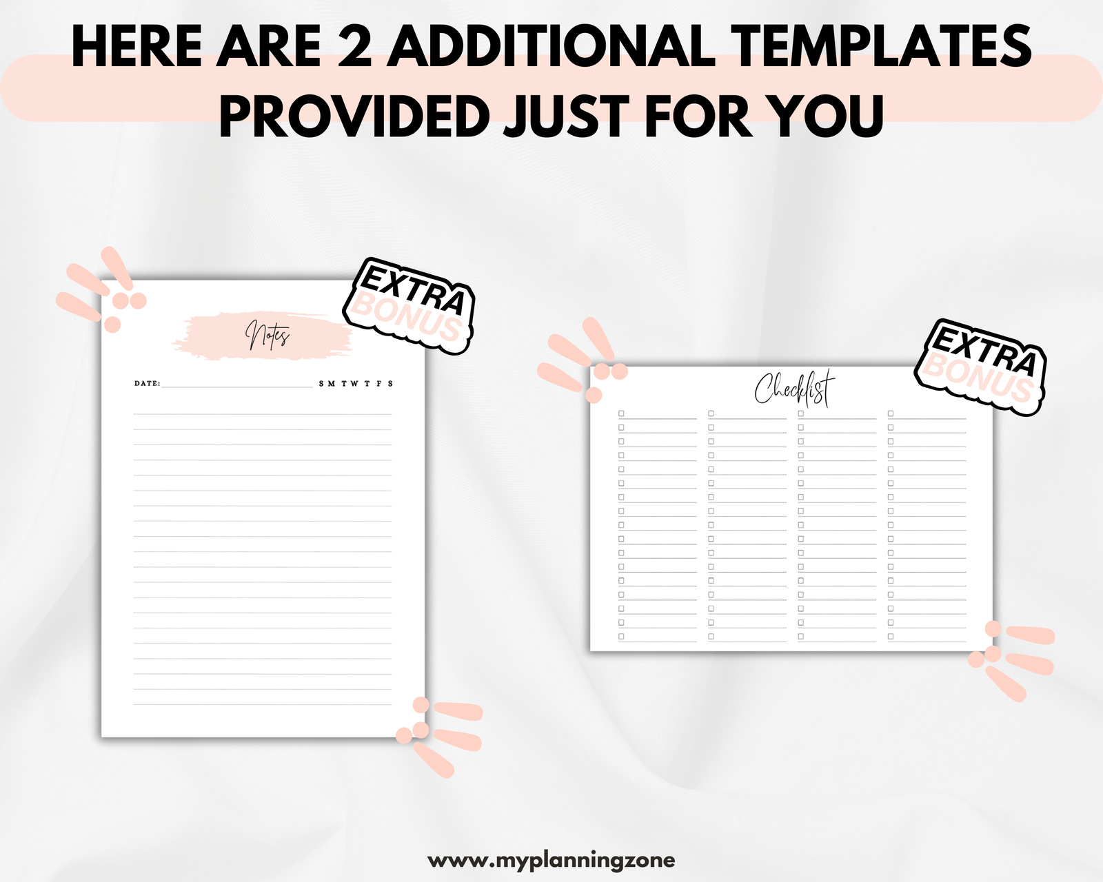 ADHD Cleaning Planner Bundle
